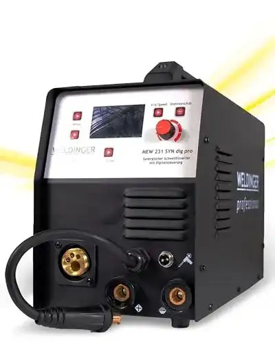 MIG-MAG-Schweißgerät WELDINGER MEW 231SYN dig pro 230 A