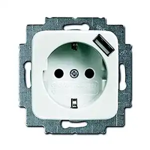 USB-Steckdose Busch-Jaeger 20EUCBUSB-214 BUSC Schuko Reflex