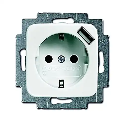 USB-Steckdose Busch-Jaeger 20EUCBUSB-214 BUSC Schuko Reflex