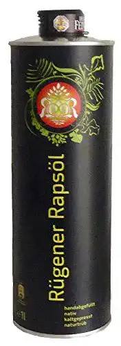 Rapsöl Rügener Rapsöl Original, nativ, kaltgepresst, naturtrüb, 1 L