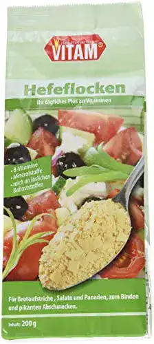 Hefeflocken VITAM salzfrei, 3er Pack (3 x 200 g)