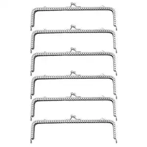 Taschenbügel Healifty 6 Stücke Geldbörse Rahmen Metall