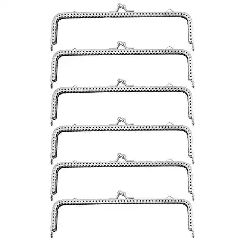 Taschenbügel Healifty 6 Stücke Geldbörse Rahmen Metall