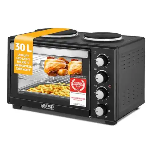 Mini-Backofen-30-Liter TZS First Austria Mini-Backofen