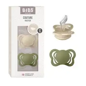 BIBS-Schnuller Bibs Couture Schnuller 2er-Pack, Kiefergerecht