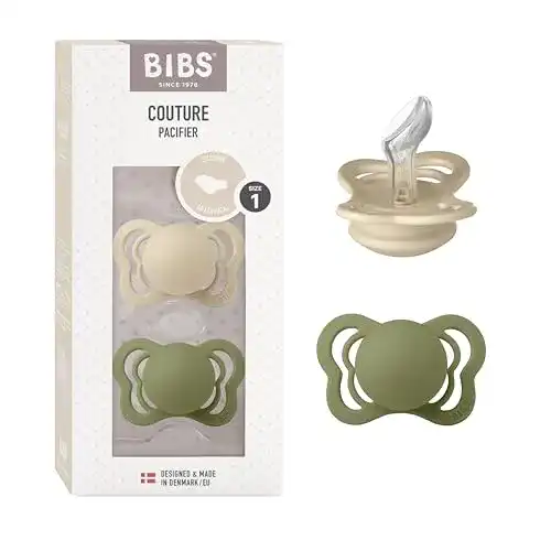 BIBS-Schnuller Bibs Couture Schnuller 2er-Pack, Kiefergerecht