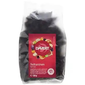 Sultaninen Davert kernlos 500 g Bio
