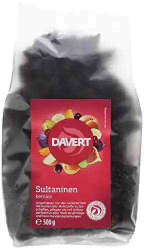 Sultaninen Davert kernlos 500 g Bio