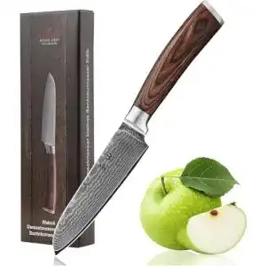 Damast-Küchenmesser Wakoli EDIB Damastmesser klein