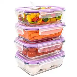 Frischhaltedosen aus Glas LG Luxury & Grace 4er Packung