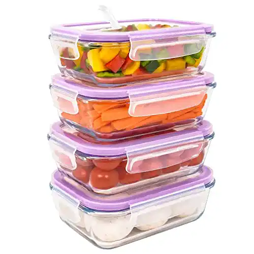 Frischhaltedosen aus Glas LG Luxury & Grace 4er Packung