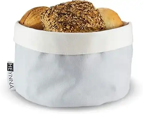 Brotkorb HEYNNA ® 100% Baumwolle rund 20cm Ø