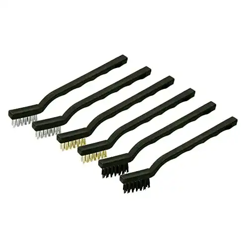 Drahtbürste ROLSON QUALITY TOOLS Hand Set 6Pc Klein