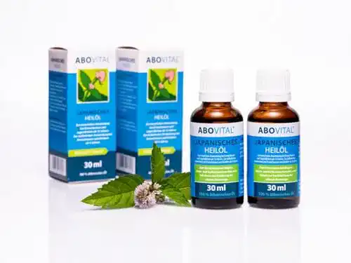 Japanisches Heilpflanzenöl Hofmann`s ABOVITAL Minzöl 60ml