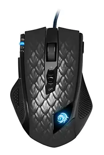 Gaming-Maus Sharkoon Drakonia Black Gaming Laser Maus