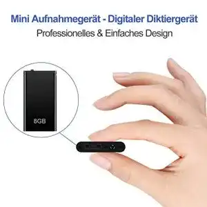 Mini-Diktiergerät TDW Mini Digitales Diktiergerät, 8GB