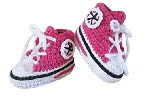 Babyschuhe gestrickt Creativ-by-Sissi Babyschuhe Turnschuhe