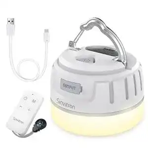Zeltlampe Sinvitron Wiederaufladbare Campinglaterne