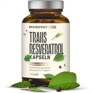 Resveratrol-Kapseln VITAFAIR Trans-Resveratrol 500mg, 60 Kapseln