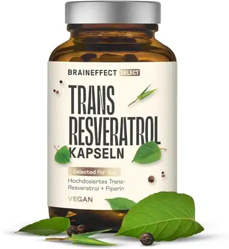 Resveratrol-Kapseln VITAFAIR Trans-Resveratrol 500mg, 60 Kapseln