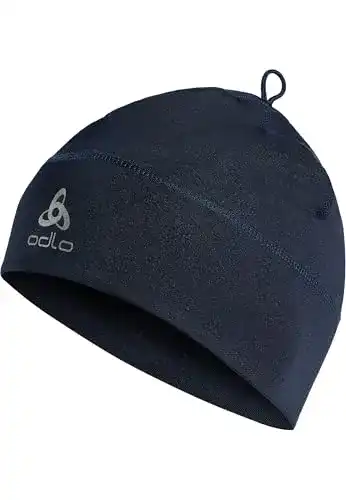Laufmütze Odlo Unisex POLYKNIT WARM ECO, Dark Sapphire