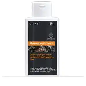 Shampoo ohne Silikone VILATÉ Kräftigendes Herren-Shampoo
