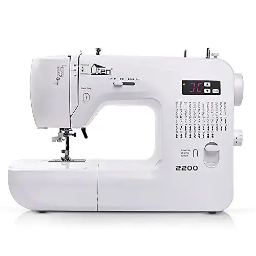 Freiarm-Nähmaschine Uten Nähmaschine, 60 Stichprogramme
