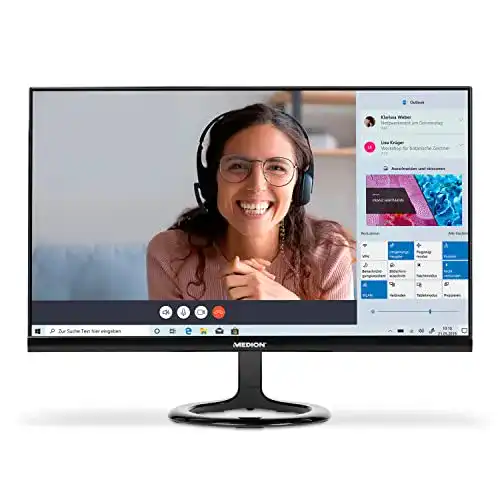 Curved-Monitor 27 Zoll MEDION P57581 Full HD Widescreen