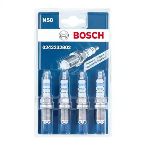 Zündkerze Bosch Automotive Bosch FR78X (N50) Super 4, 4er Set