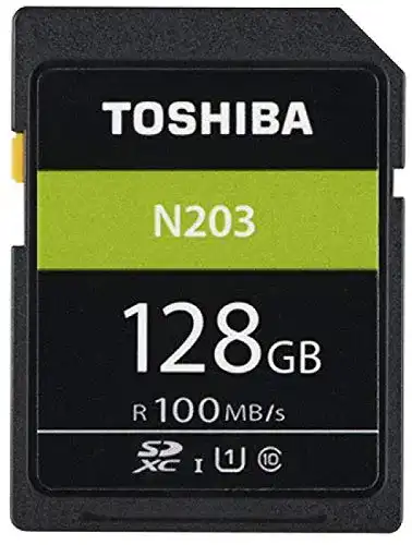 SD-Karte Toshiba THN-N203N1280E4 128GB N203 Klasse 10