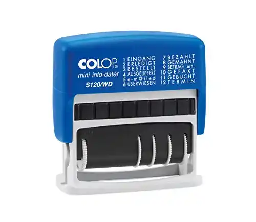 Datumsstempel Colop Datumstempel mit Wortband S 120/WD