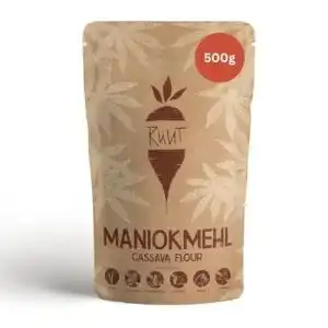 Maniokmehl Ruut, 100% Natürlich, Paleo, Vegan, 500 g