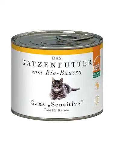 Die beste Defu-Katzenfutter defu Katze Gans Sensitive Pâté 2026 Test Bestseller Defu-Katzenfutter defu Katze Gans Sensitive Pâté