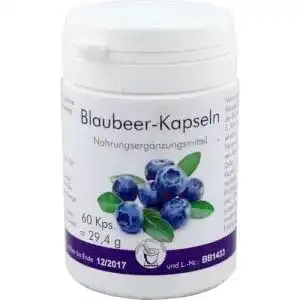Heidelbeerextrakt Pharma-Peter BLAUBEER Kapseln, 60 Kapseln