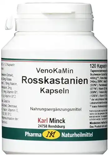 Rosskastanienextrakt Karl Minck Rosskastanien, 120 Kapseln