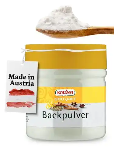 Backpulver Kotanyi Gourmet, geschmacksneutral, 400 ccm, 290g