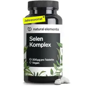 Selen natural elements Komplex, 365 Tabletten mit je 200µg