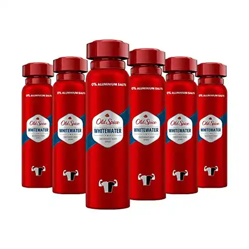 Old-Spice-Deo Old Spice Whitewater Deodorant Bodyspray, 6er
