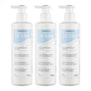Bodylotion trockene Haut DEXERYL Creme 3x 500g: Pflege und Schutz