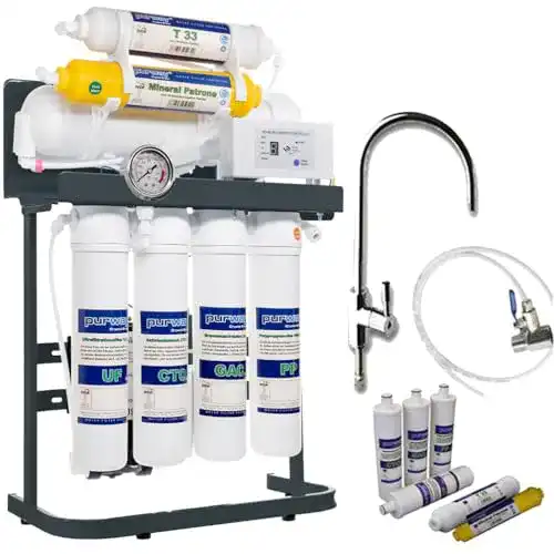 Osmoseanlage purway Crystal Group PUR Booster Quick 7 Stufen