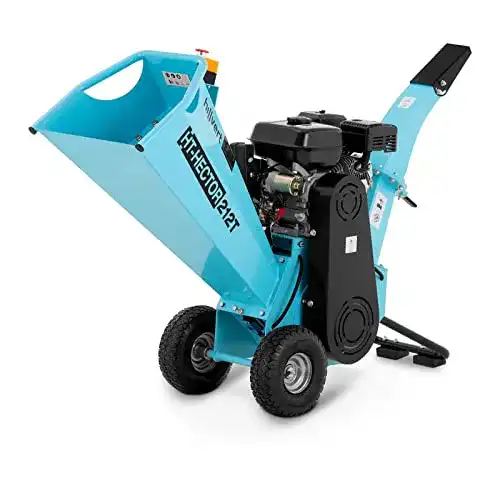 Benzin-Häcksler Hillvert HT-HECTOR 212T Gartenhäcksler 80 mm