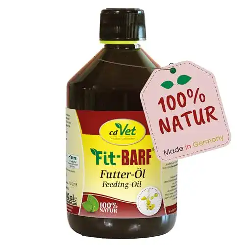 Barf-Öl cdVet Fit-BARF Futter-Öl für Hunde & Katzen 500ml