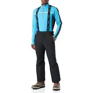 Skihose Herren CMP – Elastischer Herren-Skioverall, Schwarz, 46