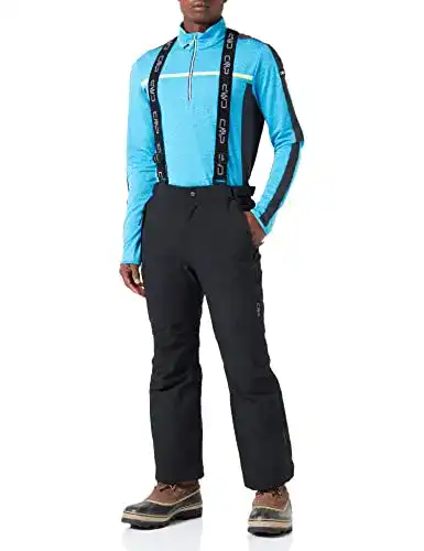 Die beste Langlaufhose Herren CMP Herren Hose Skihose,Schwarz 2026 Test Bestseller Langlaufhose Herren CMP Herren Hose Skihose,Schwarz