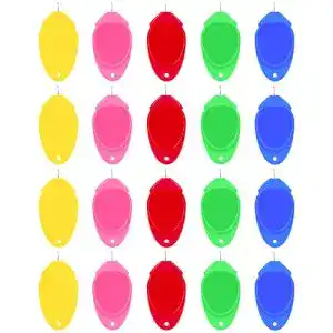 Nadeleinfädler KroY PecoeD 20 Stück Kunststoff, 5 Farben
