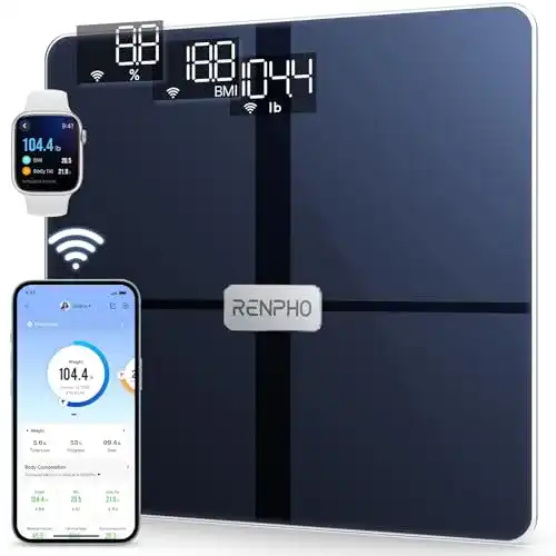 Renpho-Körperfettwaage RENPHO WLAN-Smart-Waage Bluetooth