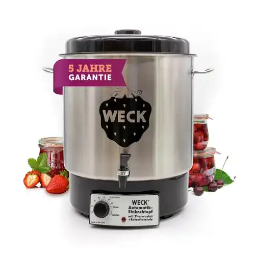 Einkochautomat Weck Glühweintopf, WAT 24A, Edelstahl, 30 L