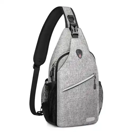 Sling-Bag MOSISO Brusttasche Sling Rucksack, Polyester
