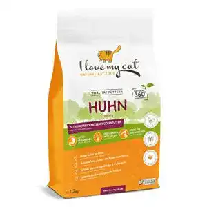Katzenfutter ohne Zucker und Getreide I love my cat, 1,2 kg