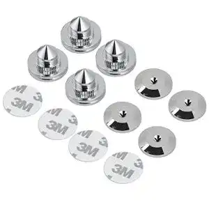 Lautsprecher-Spikes Zerone 4 PCS Kupfer Lautsprecher Spike Set